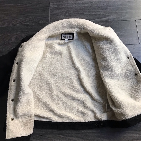 vintage corduroy jacket with white sherpa inlining - Picture 5 of 6